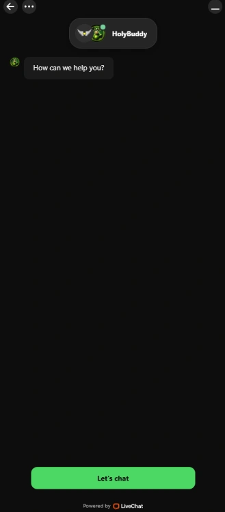 hollywin casino chat