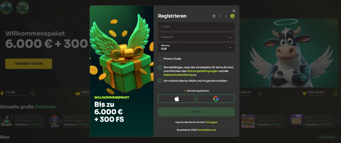 holyluck casino registrieren