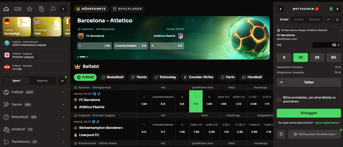 holyluck casino sportwetten